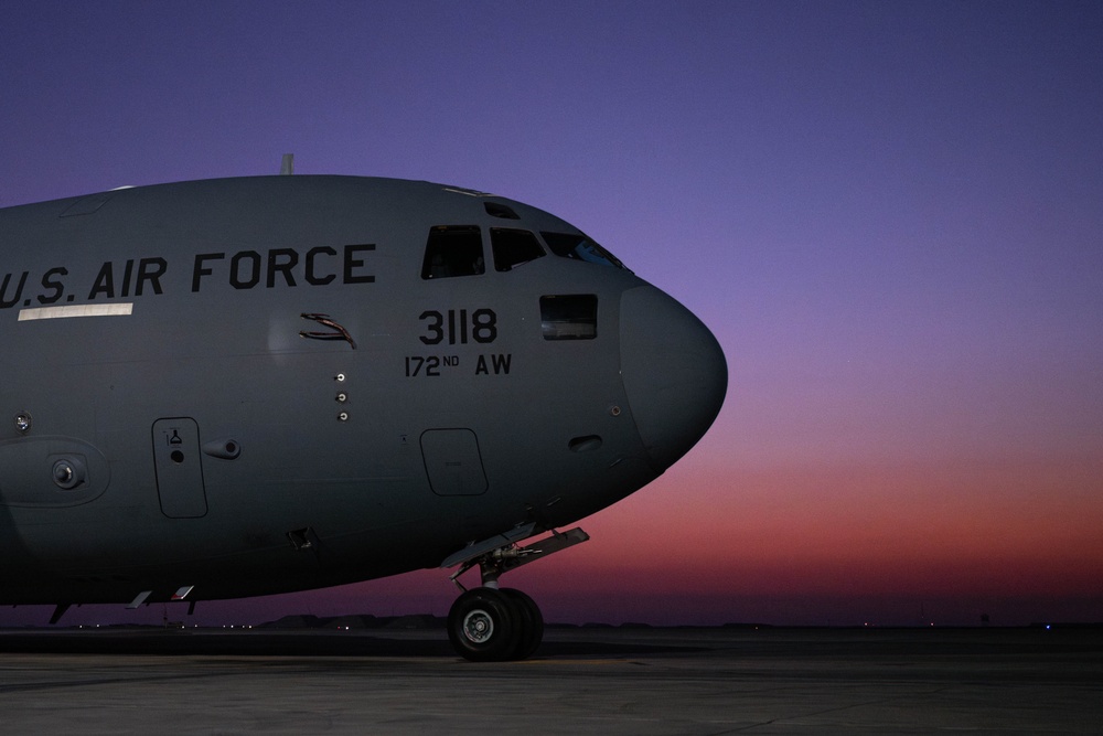 KC-46 and C-17 sunset operations