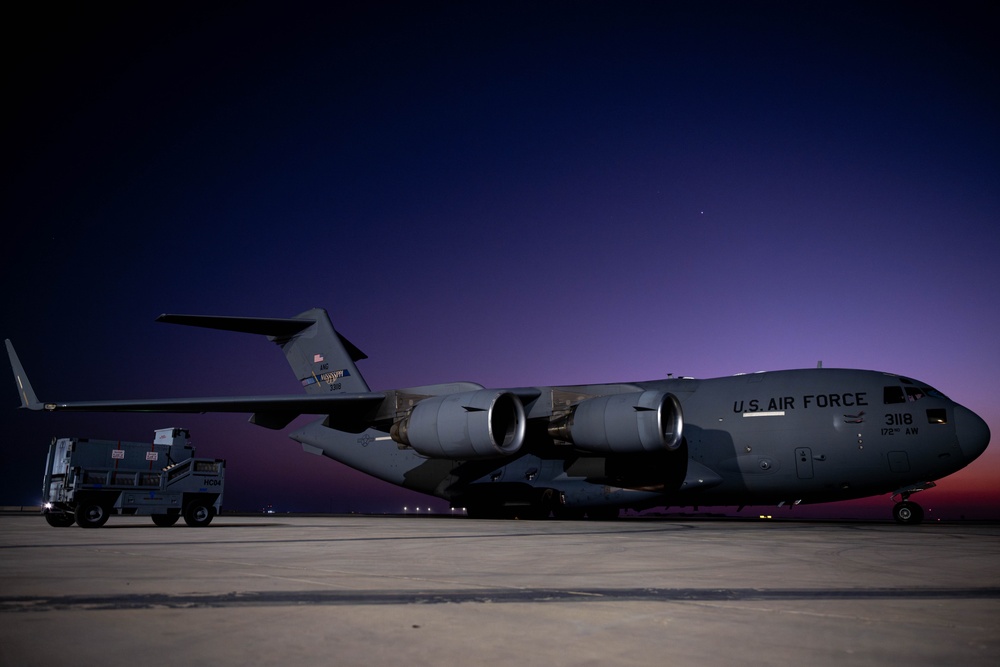 KC-46 and C-17 sunset operations