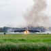 Two B-52s takeoff in support of Exercise APEX JET