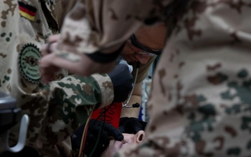 Coalition Forces Conduct Mass Casualty Exercise