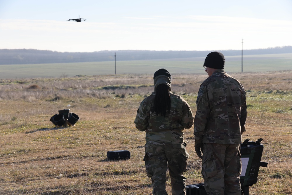 First Field Training for Drone Systems of the Future