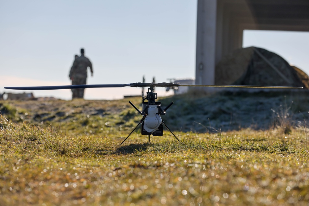 First Field Training of the Drone Systems of the Future