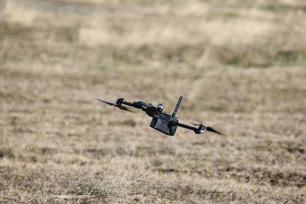 First Field Training of the Drone Systems of the Future