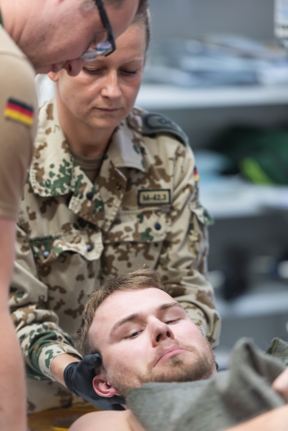 Coalition Forces Conduct Mass Casualty Exercise