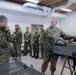 U.S. Marine Corps Brig. Gen. Hennigan visits U.S Marines before Exercise Freezing Winds