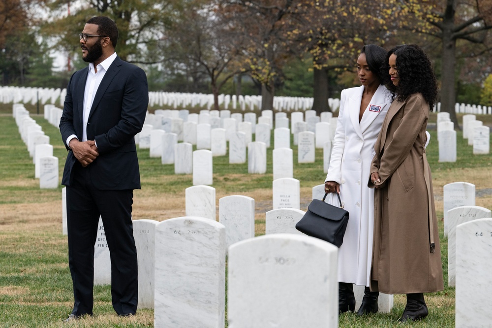 USO Visit to ANC Pays Respect to 6888th Central Postal Battalion