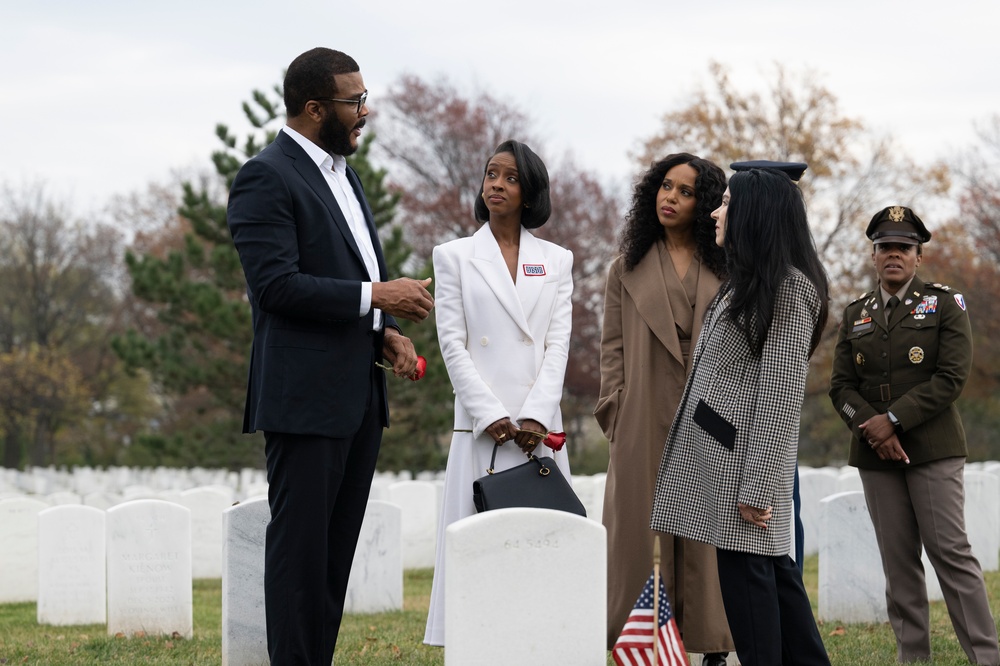 USO Visit to ANC Pays Respect to 6888th Central Postal Battalion