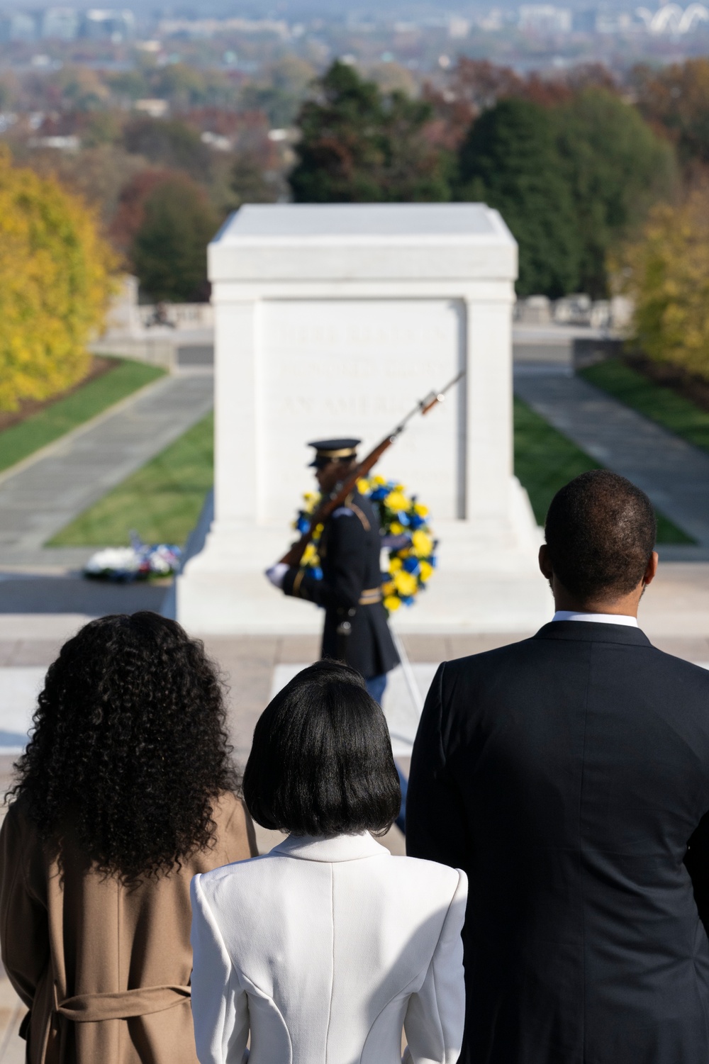 USO Visit to ANC Pays Respect to 6888th Central Postal Battalion