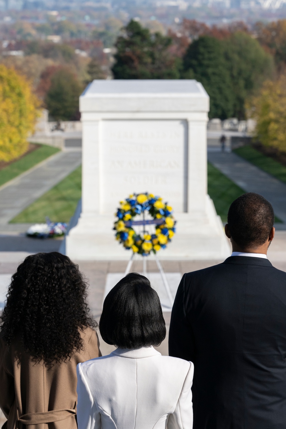 USO Visit to ANC Pays Respect to 6888th Central Postal Battalion