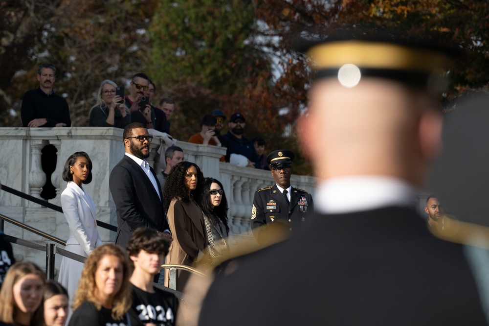 USO Visit to ANC Pays Respect to 6888th Central Postal Battalion