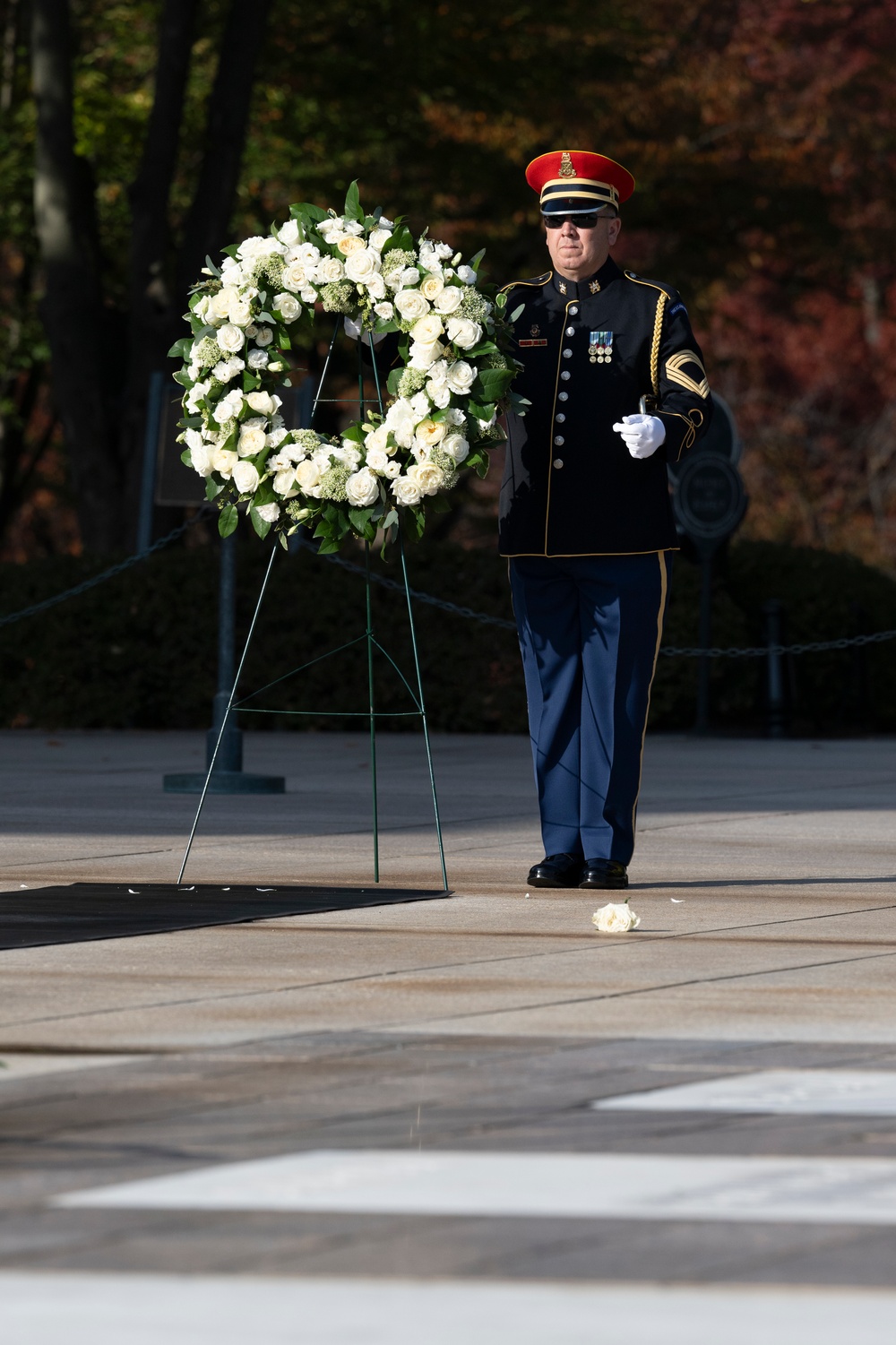 USO Visit to ANC Pays Respect to 6888th Central Postal Battalion