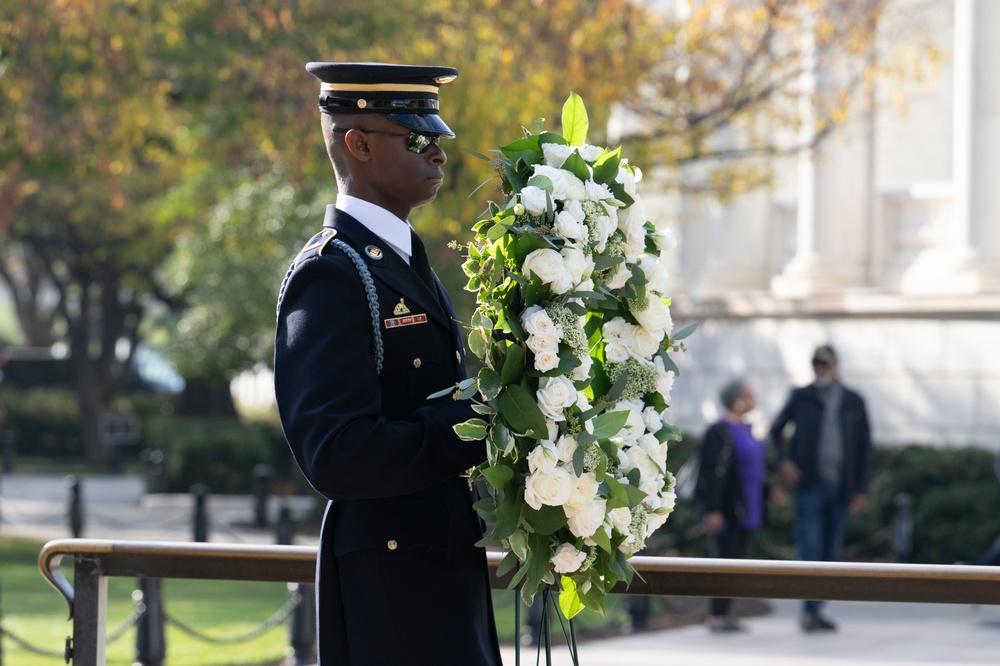 USO Visit to ANC Pays Respect to 6888th Central Postal Battalion