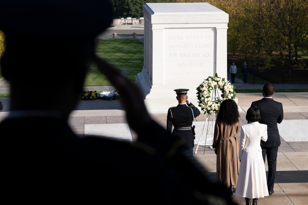 USO Visit to ANC Pays Respect to 6888th Central Postal Battalion