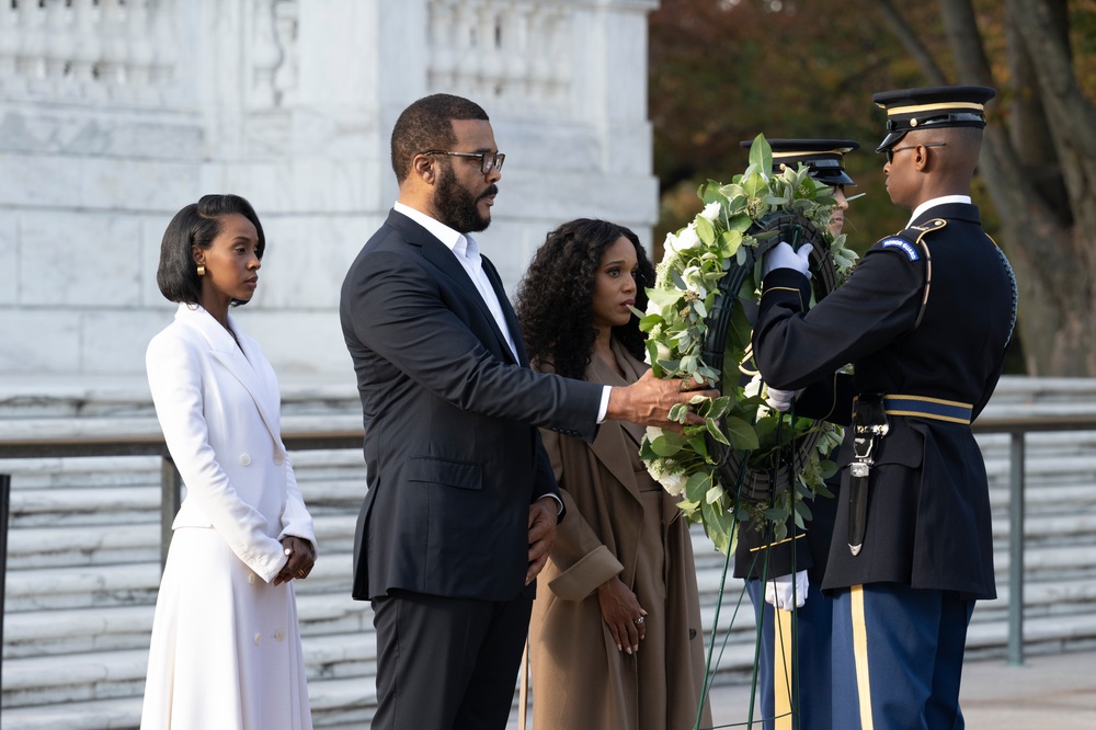 USO Visit to ANC Pays Respect to 6888th Central Postal Battalion