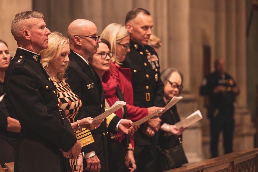 Commandant, Gen. Smith, Attends Birthday Worship Service