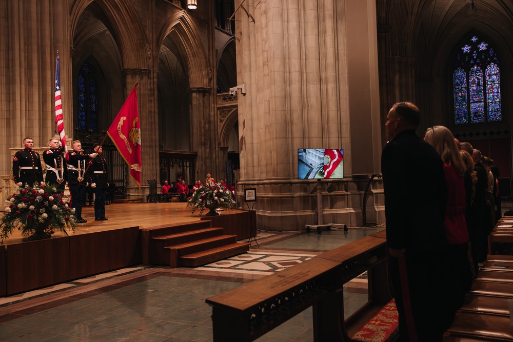 Commandant, Gen. Smith, Attends Birthday Worship Service