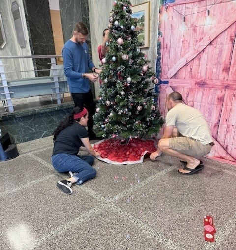 Angel Tree Kick Off at NMRTC Beaufort