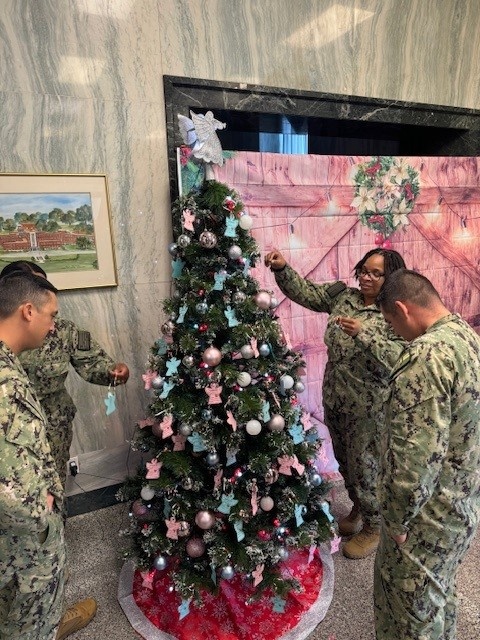 Angel Tree Kick Off at NMRTC Beaufort