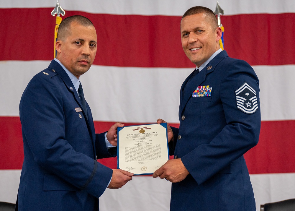 Senior Master Sgt. Jeremy Scoles Retirement