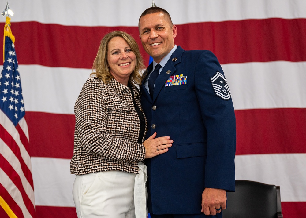 Senior Master Sgt. Jeremy Scoles Retirement