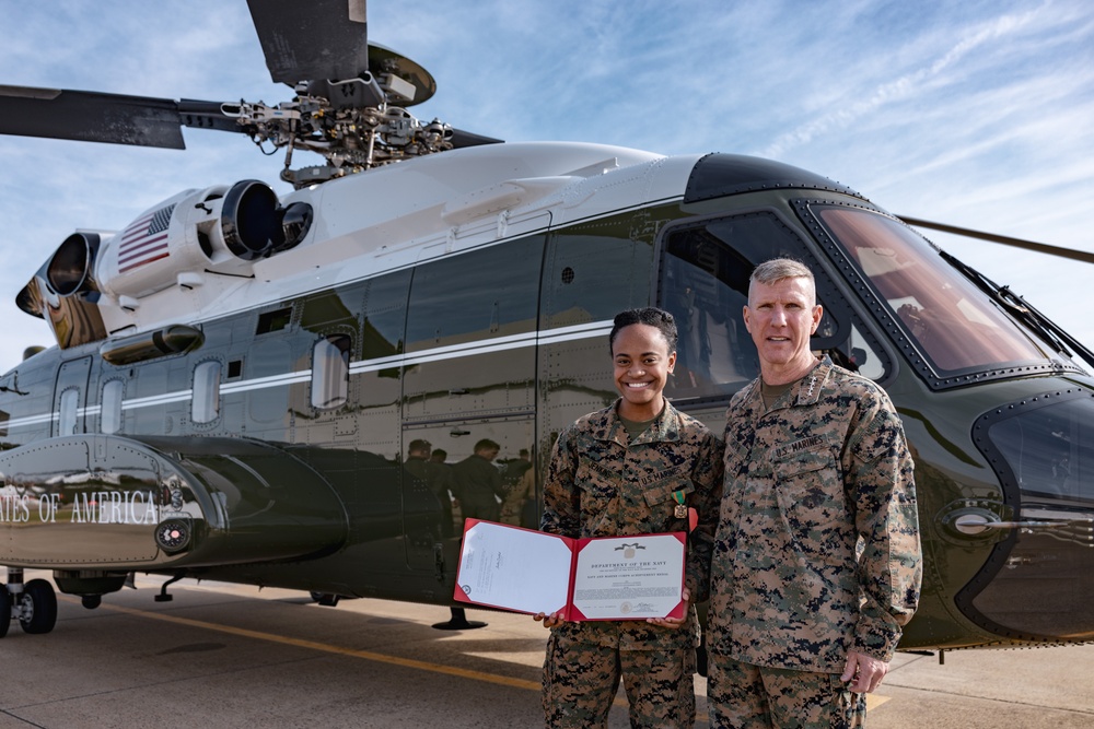 Commandant, Gen. Smith, Thanks HMX-1