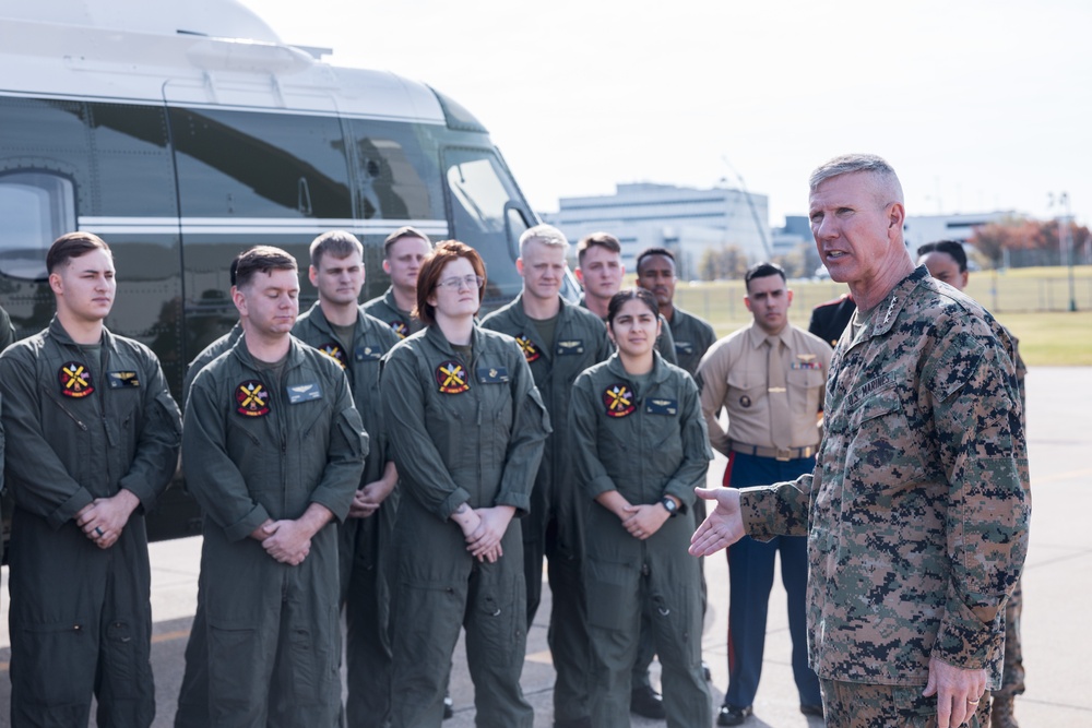 Commandant, Gen. Smith, Thanks HMX-1