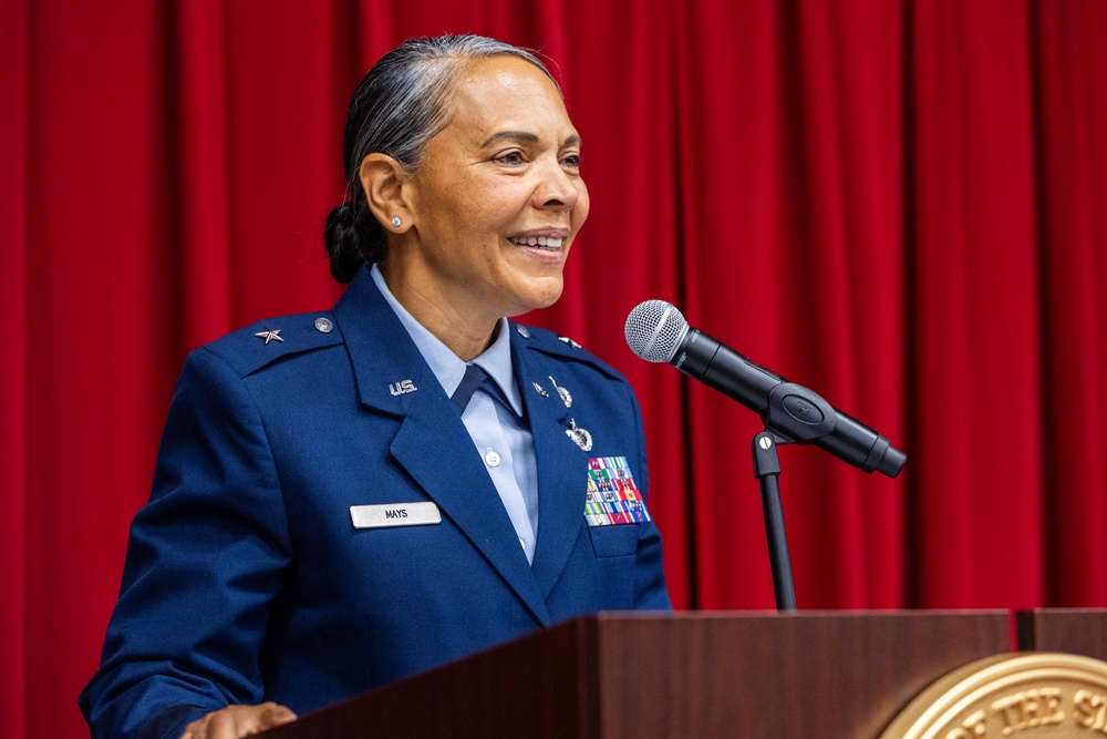 Mays promoted to brigadier general