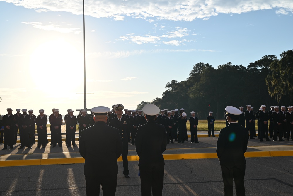 NMRTC Beaufort Uniform Inspection