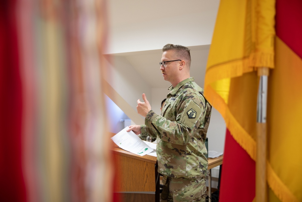 7th MSC HHC Welcomes New Commander