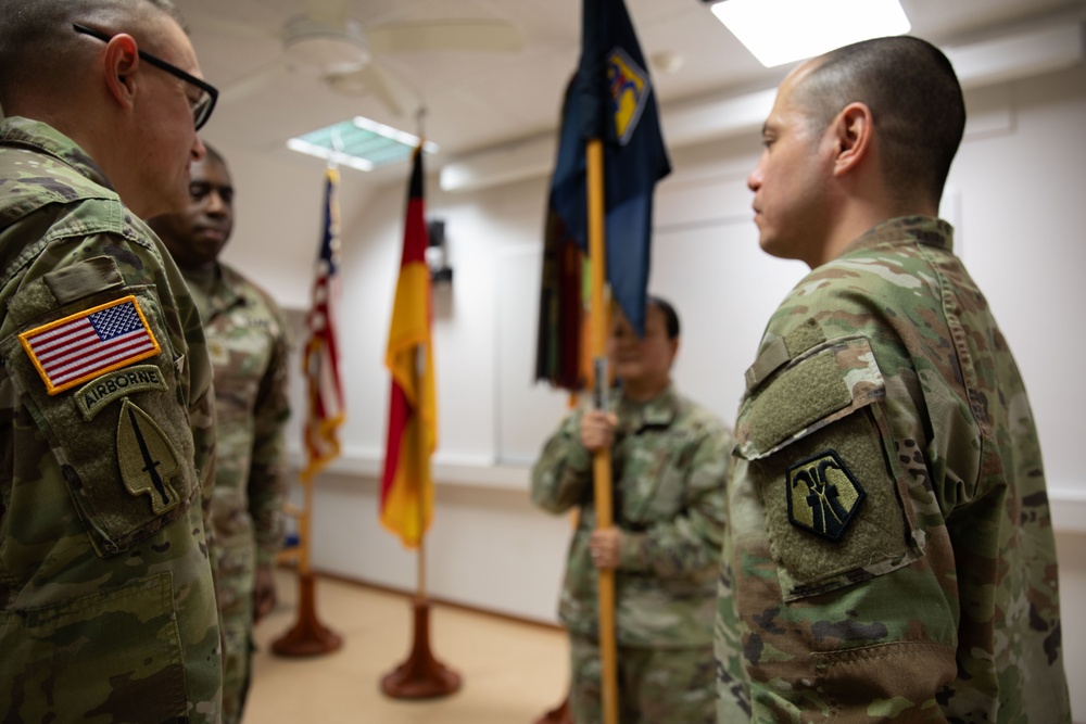 7th MSC HHC Welcomes New Commander