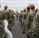 U.S. Navy Band rehearses 99-piece marching band