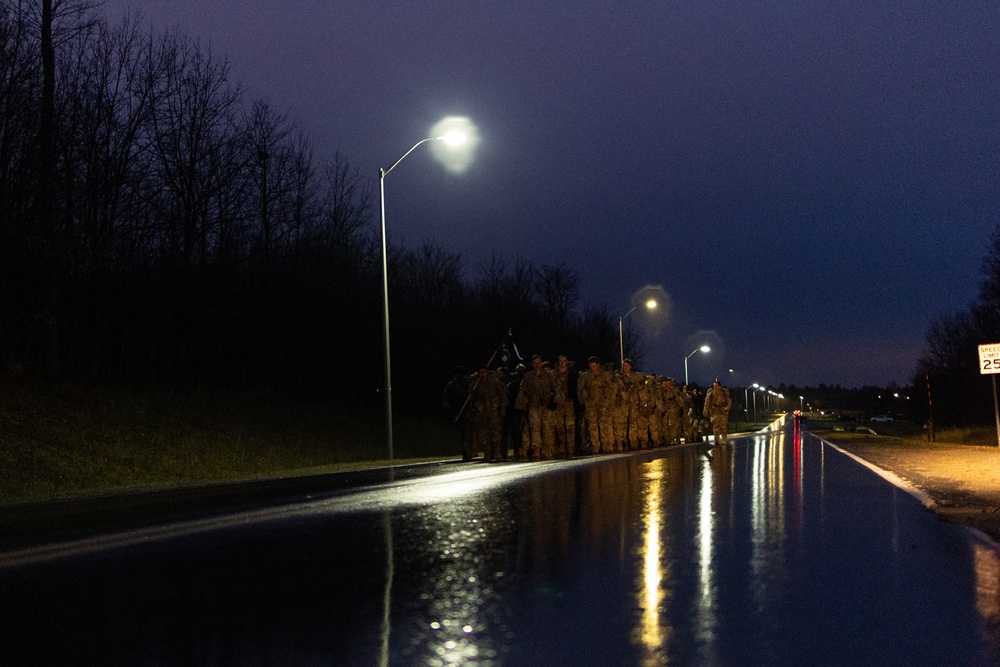 10th Mountain Soldiers March for a Worthy Cause