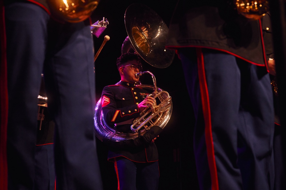 2nd MAW Band Commemorates 80th Anniversary of the Liberation of France