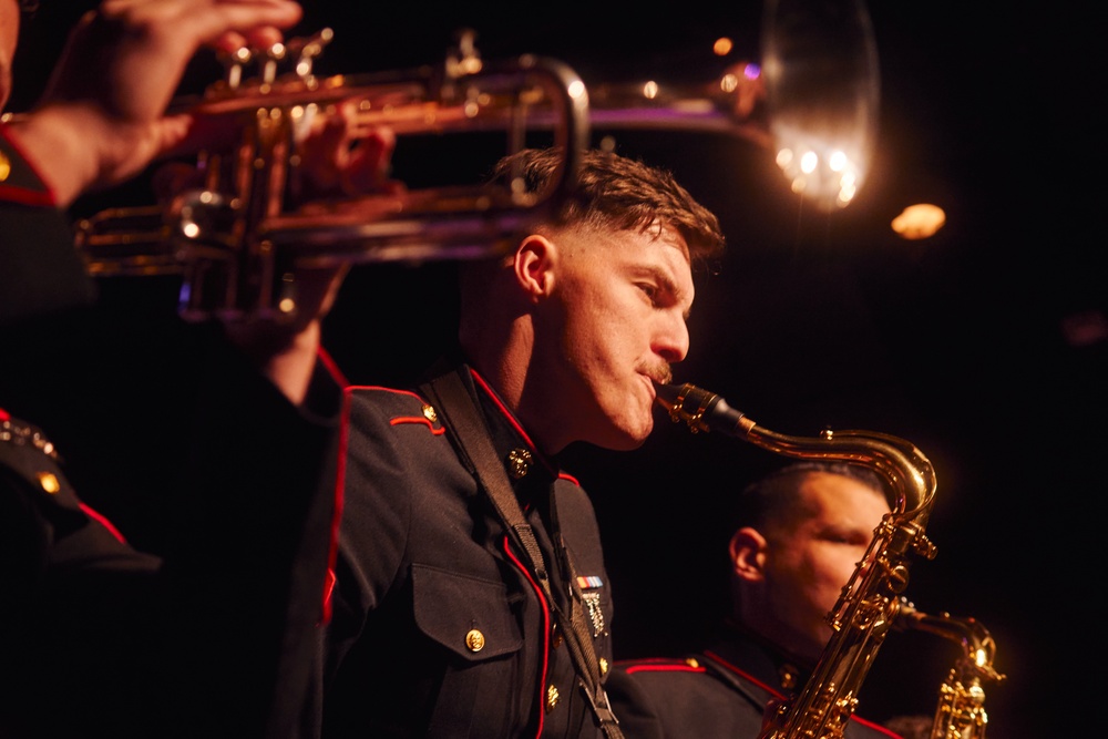 2nd MAW Band Commemorates 80th Anniversary of the Liberation of France