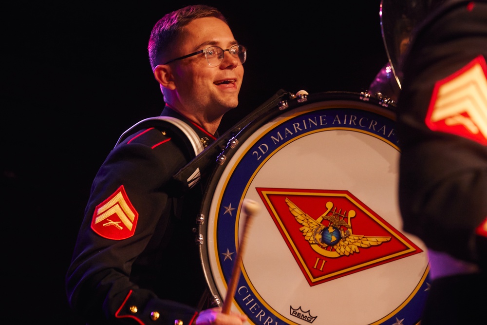 2nd MAW Band Commemorates 80th Anniversary of the Liberation of France