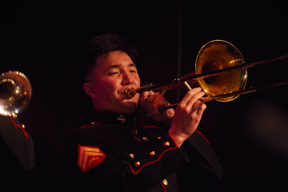 2nd MAW Band Commemorates 80th Anniversary of the Liberation of France