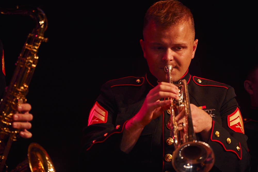 2nd MAW Band Commemorates 80th Anniversary of the Liberation of France