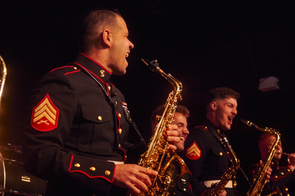 2nd MAW Band Commemorates 80th Anniversary of the Liberation of France