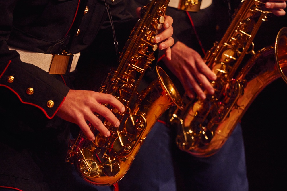 2nd MAW Band Commemorates 80th Anniversary of the Liberation of France