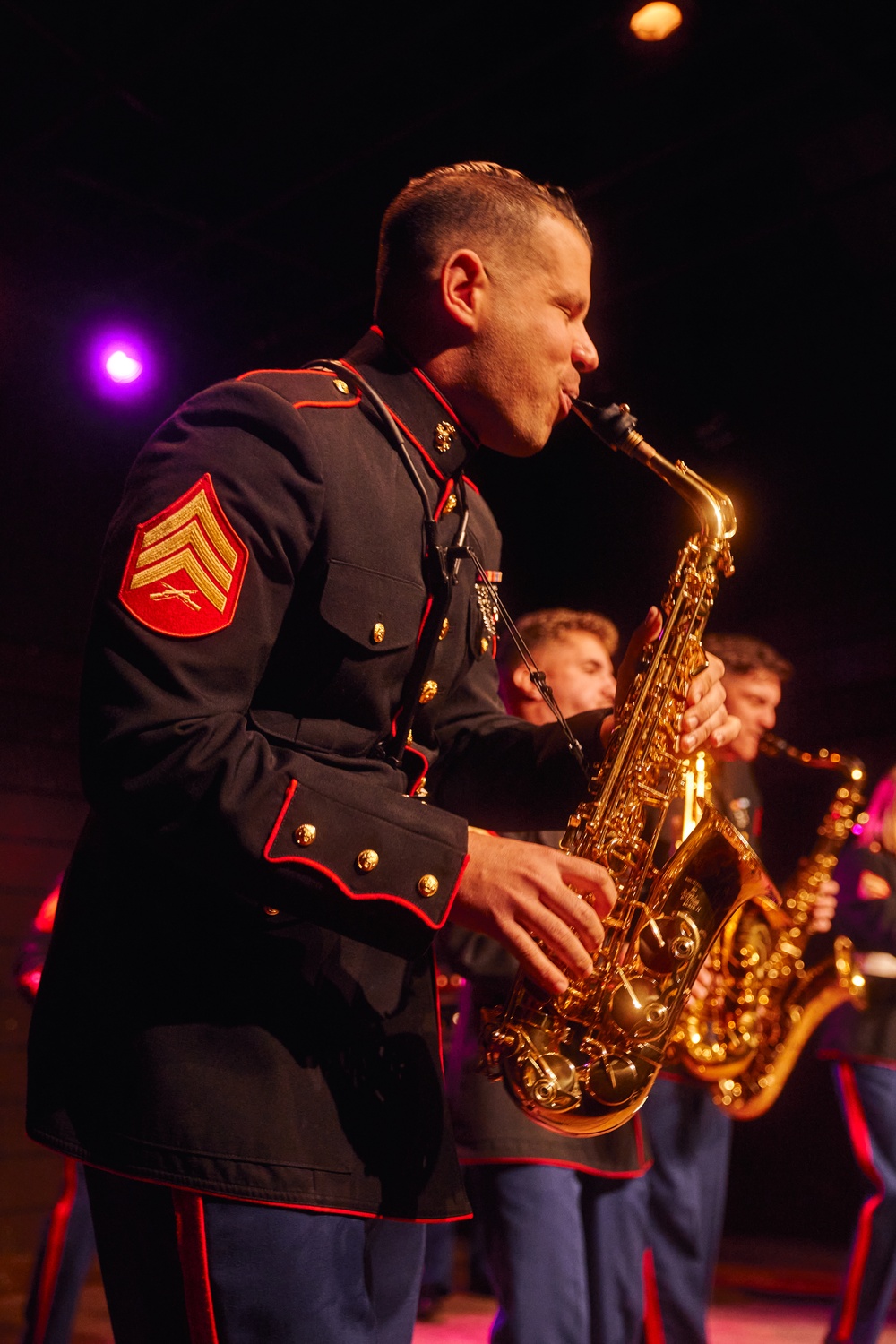 2nd MAW Band Commemorates 80th Anniversary of the Liberation of France