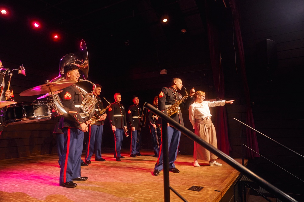 2nd MAW Band Commemorates 80th Anniversary of the Liberation of France