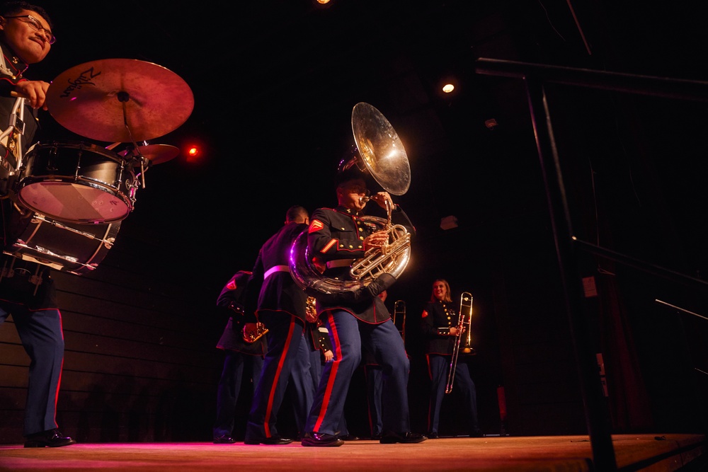 2nd MAW Band Commemorates 80th Anniversary of the Liberation of France