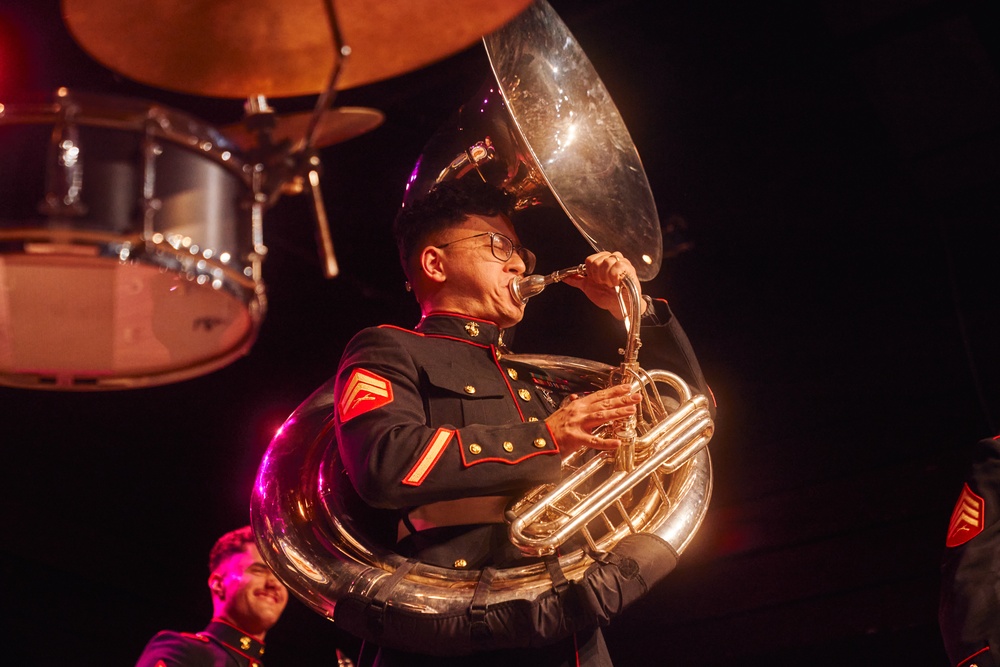 2nd MAW Band Commemorates 80th Anniversary of the Liberation of France