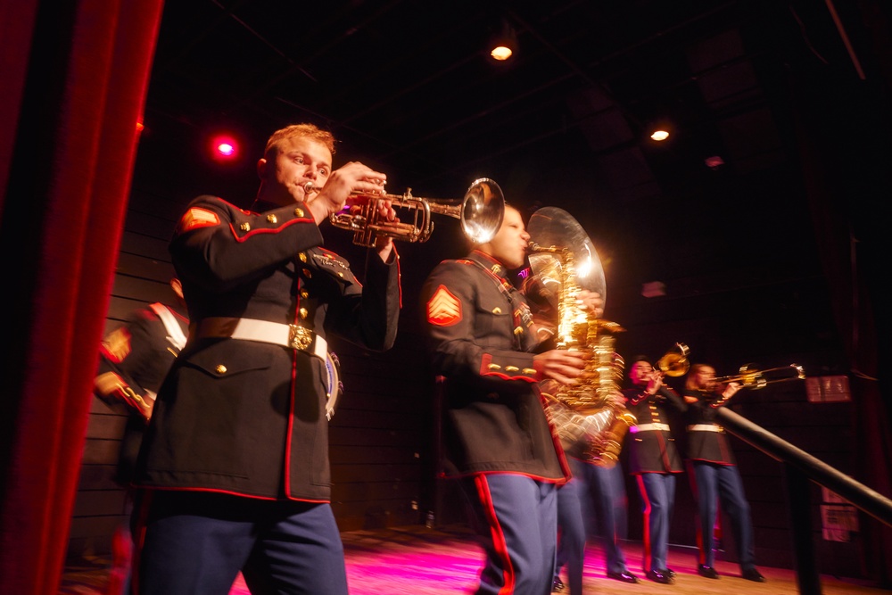 2nd MAW Band Commemorates 80th Anniversary of the Liberation of France