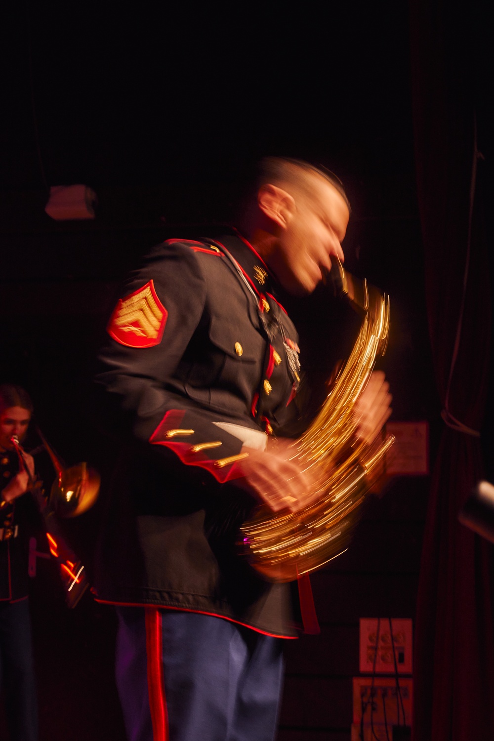 2nd MAW Band Commemorates 80th Anniversary of the Liberation of France