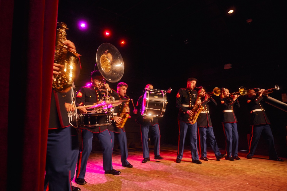 2nd MAW Band Commemorates 80th Anniversary of the Liberation of France