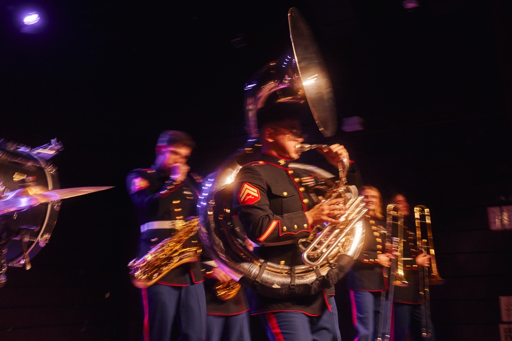 2nd MAW Band Commemorates 80th Anniversary of the Liberation of France