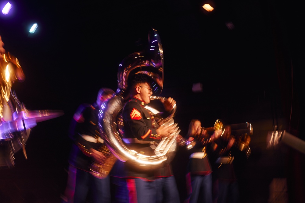 2nd MAW Band Commemorates 80th Anniversary of the Liberation of France