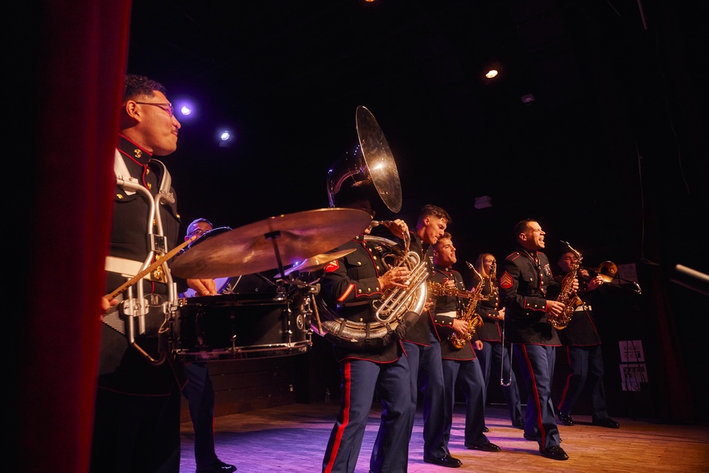 2nd MAW Band Commemorates 80th Anniversary of the Liberation of France