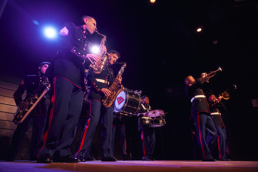 2nd MAW Band Commemorates 80th Anniversary of the Liberation of France